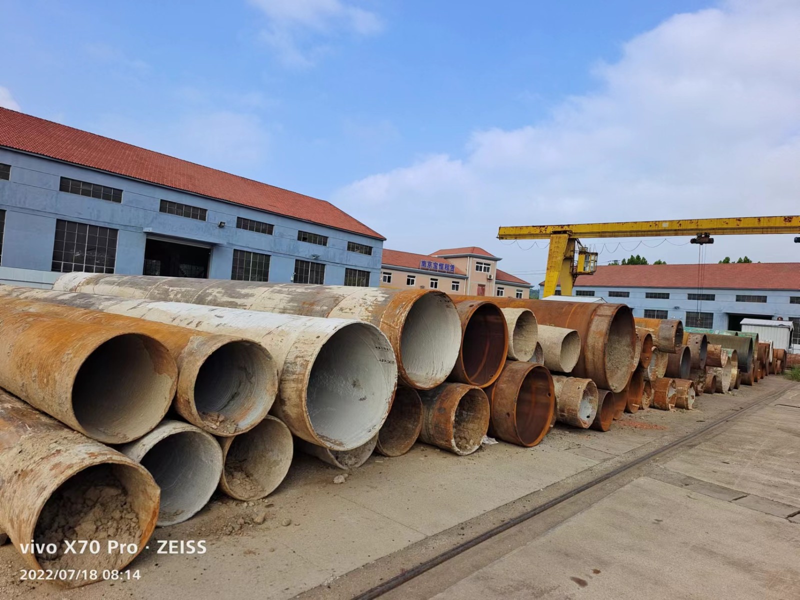 仪征钢护筒出租 (3)